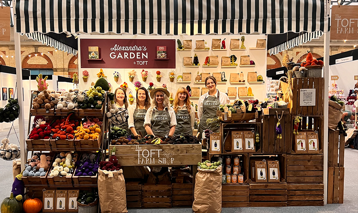 TOFT at Workshops and Events Alexandra Palace Knitting and Stitching Show